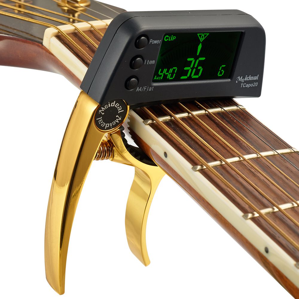 Practical 2-in-1 Guitar Tuner and Capo