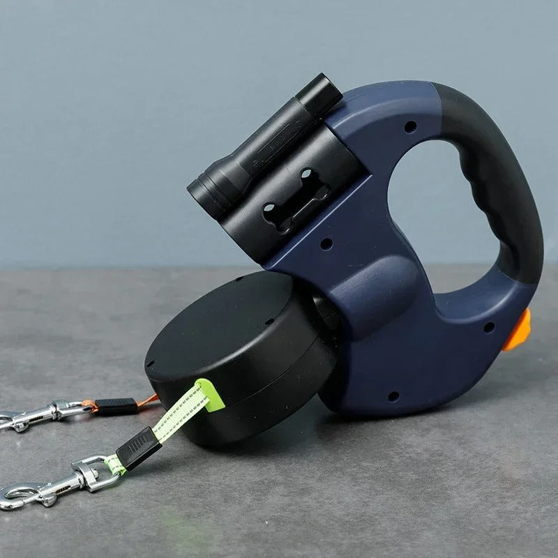 Practical and Strong Two-Dog Leash