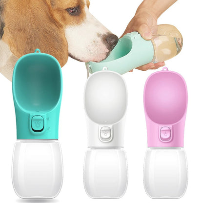 Bouteille d'eau voyage pour chien - Santeova