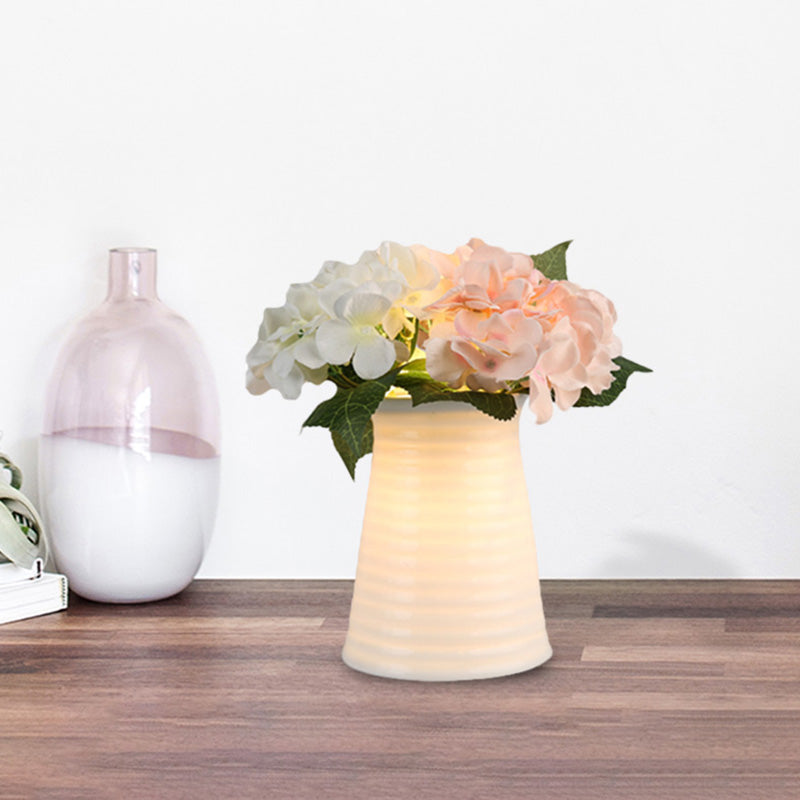 Elegant Glass Night Lamp for Bedroom