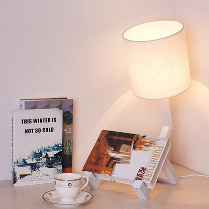Nordic Design Table Lamp with Storage