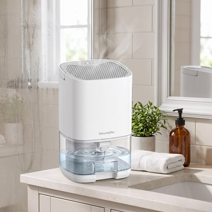 Déshumidificateur silencieux 2 en 1 pour air intérieur