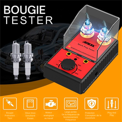 Testeur de bougies d'allumage électrique portable