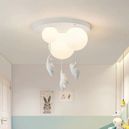 Plafonnier LED à éclairage doux