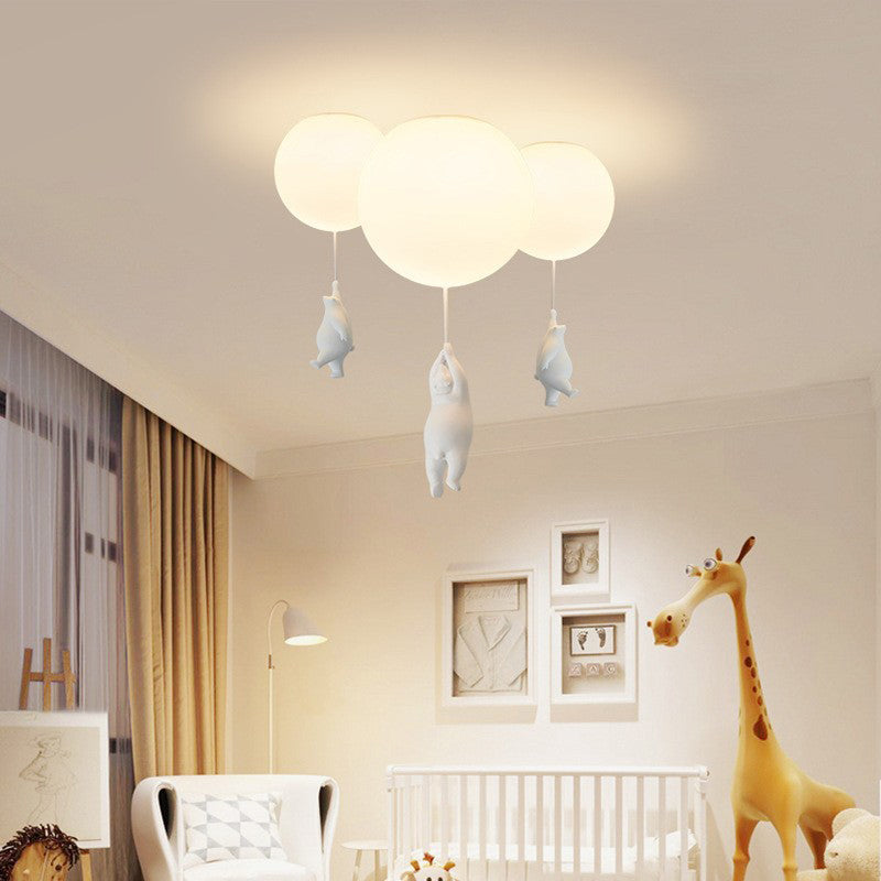 Plafonnier LED à éclairage doux