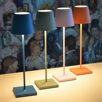 Lampe de table rechargeable sans fil à LED