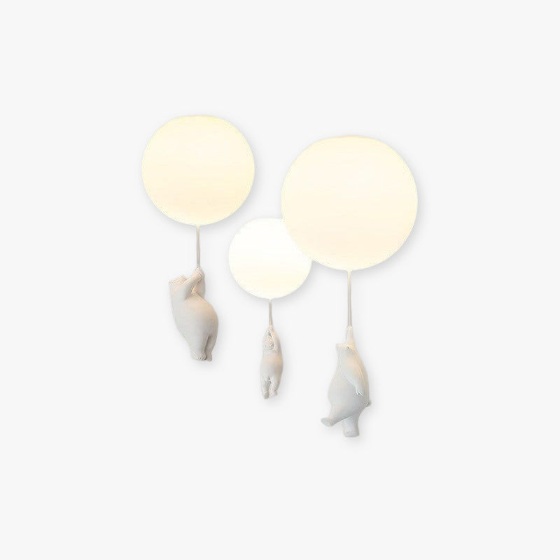 Plafonnier LED à éclairage doux