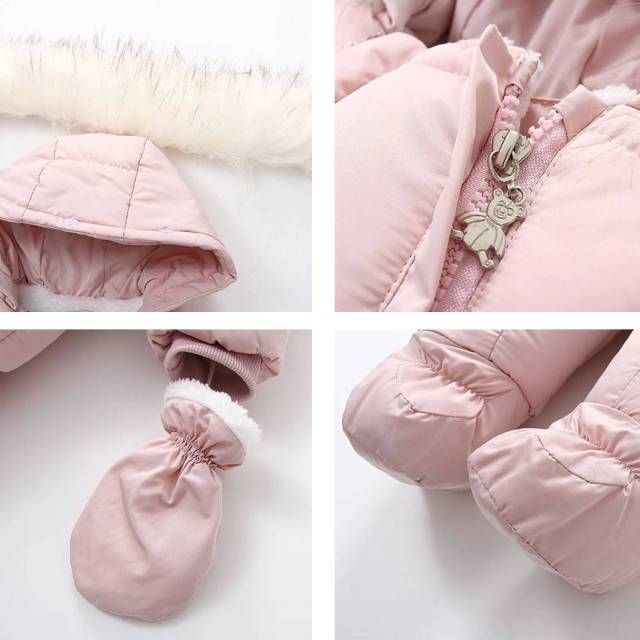 Combinaison pilote d'hiver isolante pour bébé