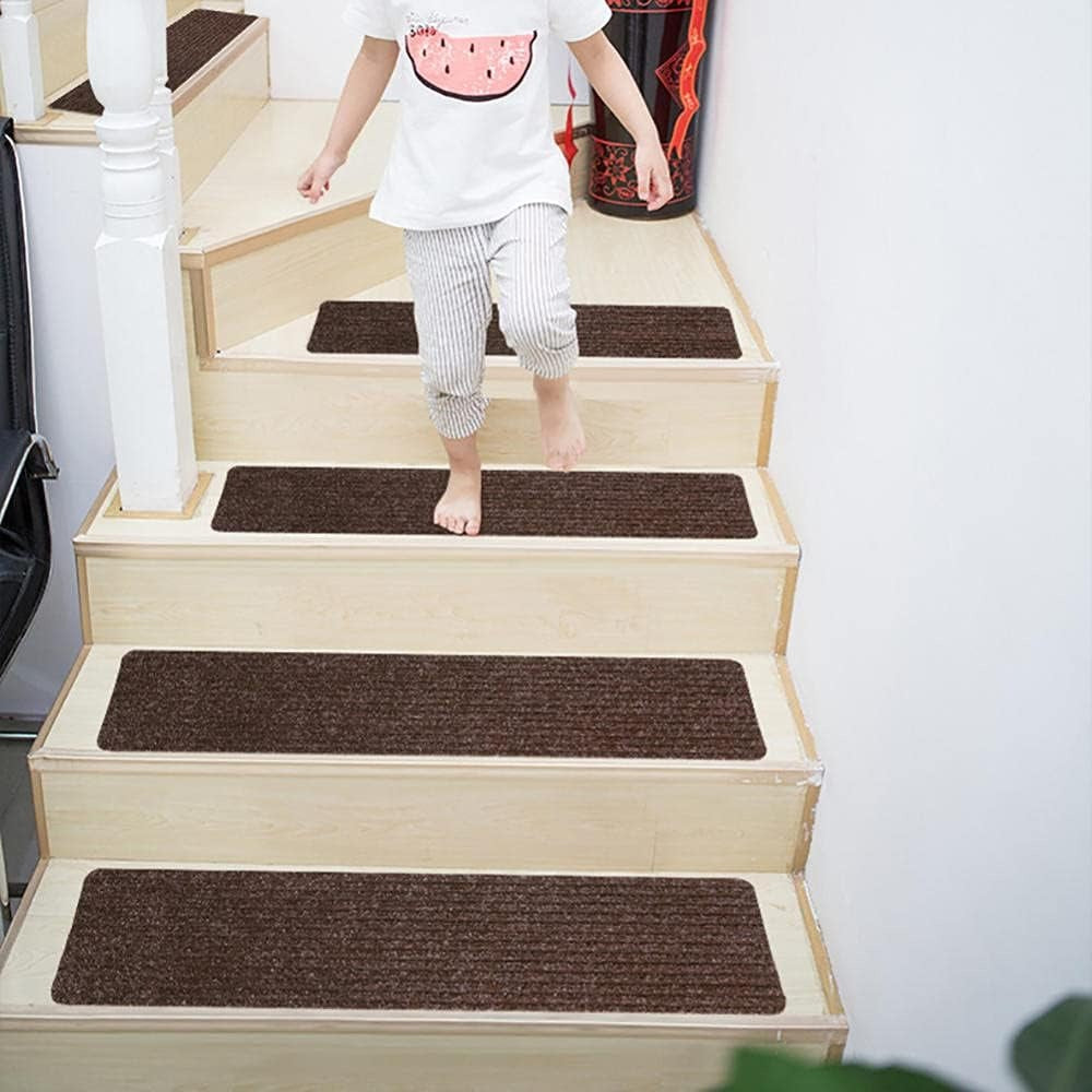 Tapis d'escalier antidérapant autocollant lot de 15 pièces