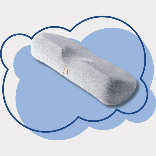 Oreiller ergonomique à mémoire de forme soutien cervical
