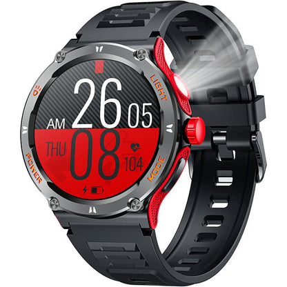 Men's Smart Sport GPS Watch with Touchscreen, LED Light, and Compass