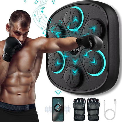 Machine de boxe murale musicale d'entraînement connecté