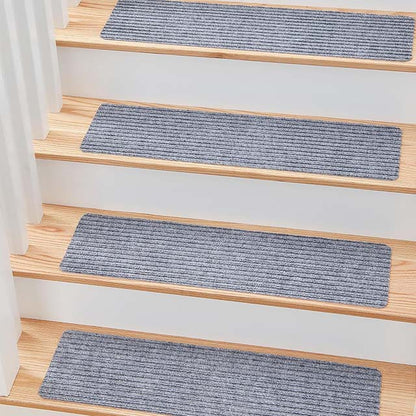 Non-Slip Self-Adhesive Stair Treads - Set of 15