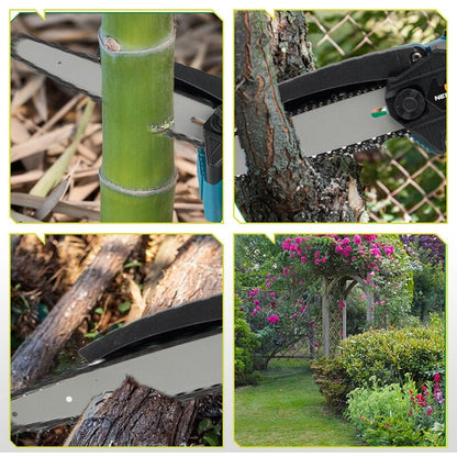 Tronçonneuse électrique puissante à batterie 15000 mAh