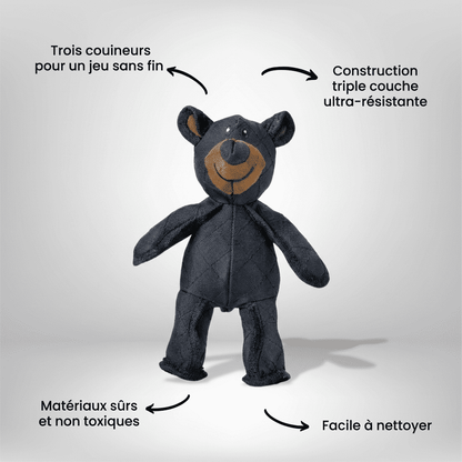 Jouet résistant indestructible pour chiens actifs mâchouilleurs