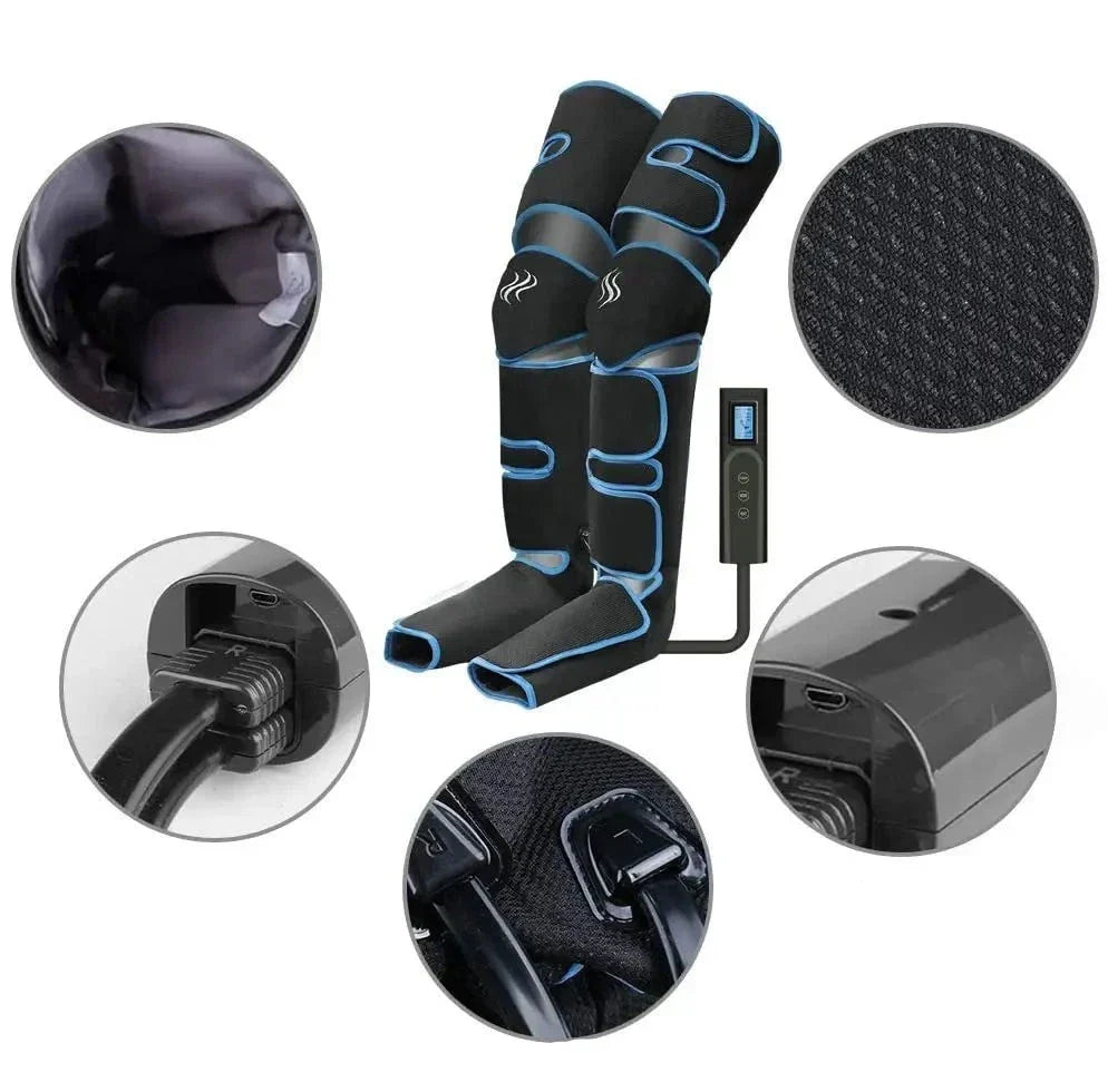 Appareil de massage chauffant pour pieds et jambes