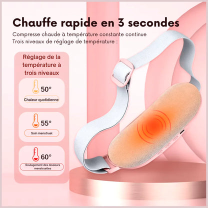 Smart Uterine Heating Belt for Menstrual, Abdominal, and Lower Back Pain