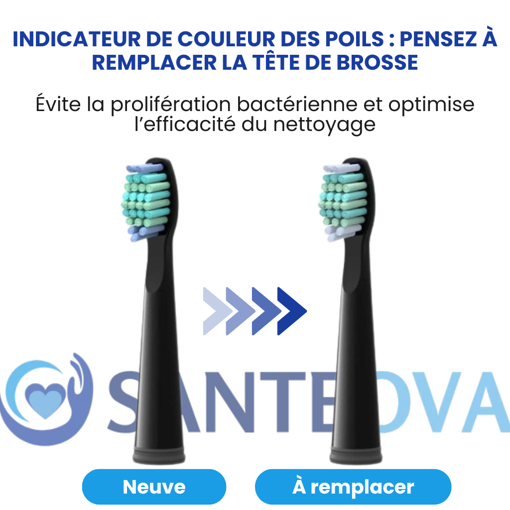ClariClean™ – Automatic Electric Toothbrush with 5 Intensity Modes