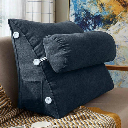 ReadLuxe™ – Ergonomic Reading Cushion with Lumbar Support