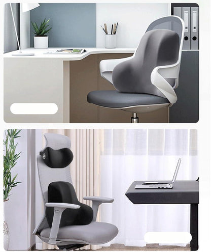 SpineEase™ – Ergonomic Lumbar Cushion for Back with Washable Cover