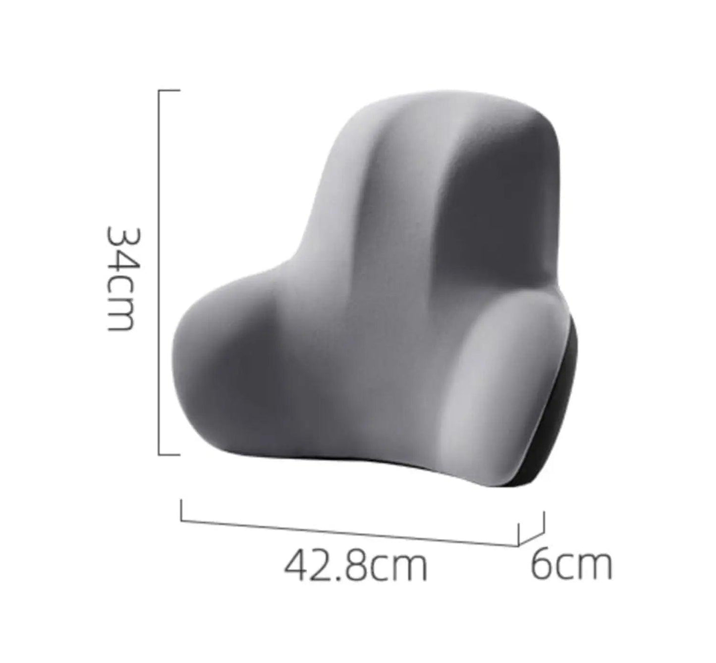 SpineEase™ – Ergonomic Lumbar Cushion for Back with Washable Cover