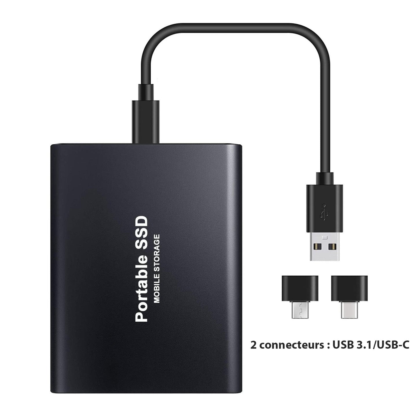 Fast and Compact External Hard Drive - Large Capacity Portable Storage