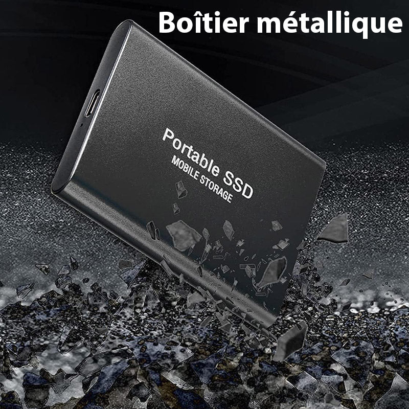 Fast and Compact External Hard Drive - Large Capacity Portable Storage