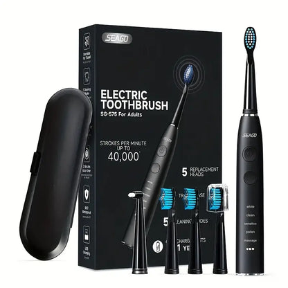 Dentrax™ – Brosse à dents électrique automatique pour hommes, longue autonomie et étanche
