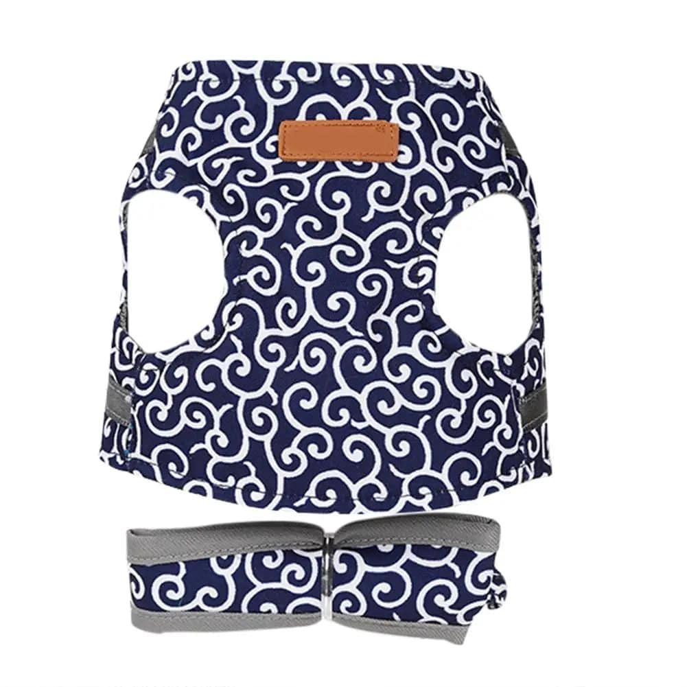 Harnais réglable en nylon pour chat