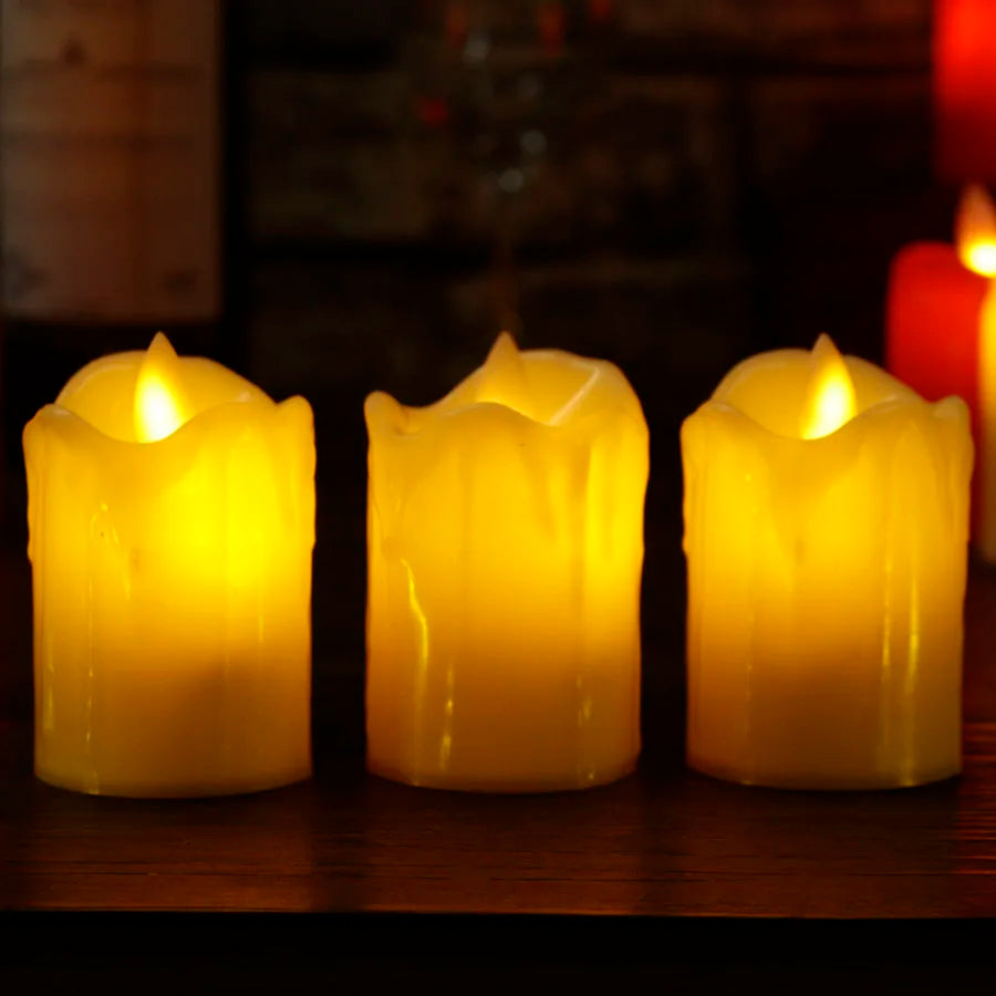 Safe LED Candles for Parties and Evenings
