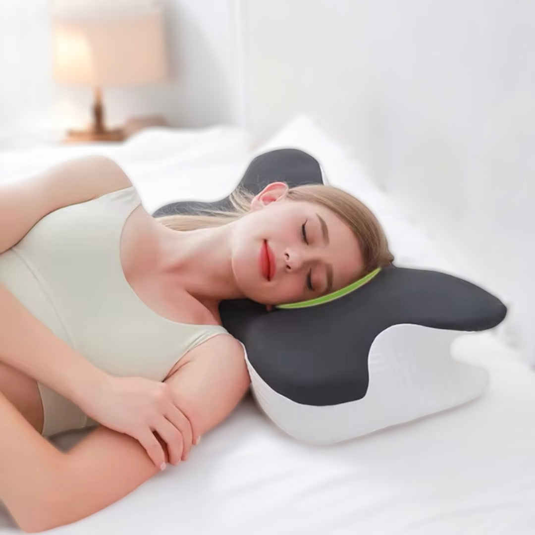 Oreiller orthopédique à mémoire de forme soutien cervical