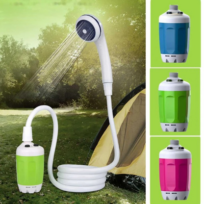 Douche électrique portable à batterie rechargeable