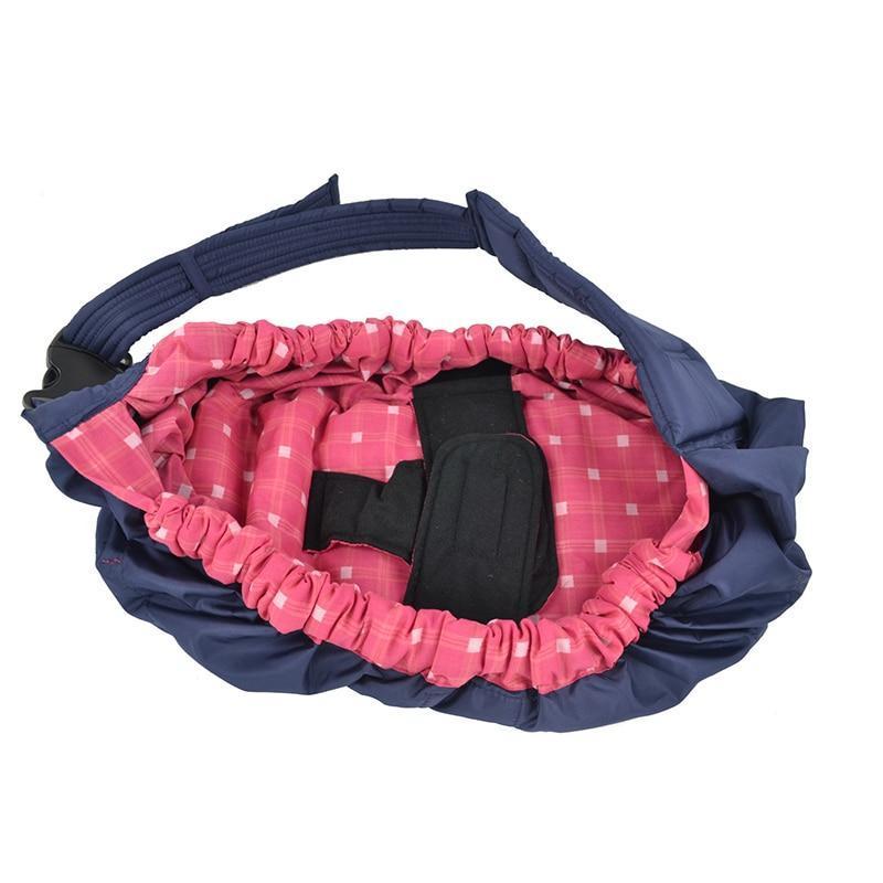 Écharpe porte-bébé réglable en coton pour -nés