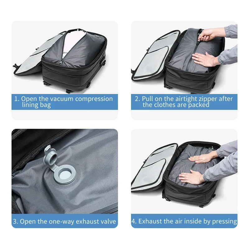 Sac à dos de compression imperméable grande capacité 17 L