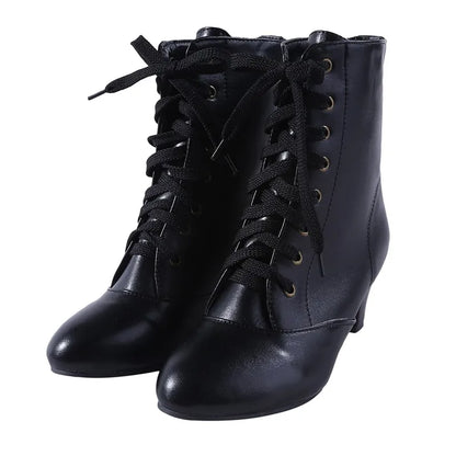Bottes élégantes en cuir classique