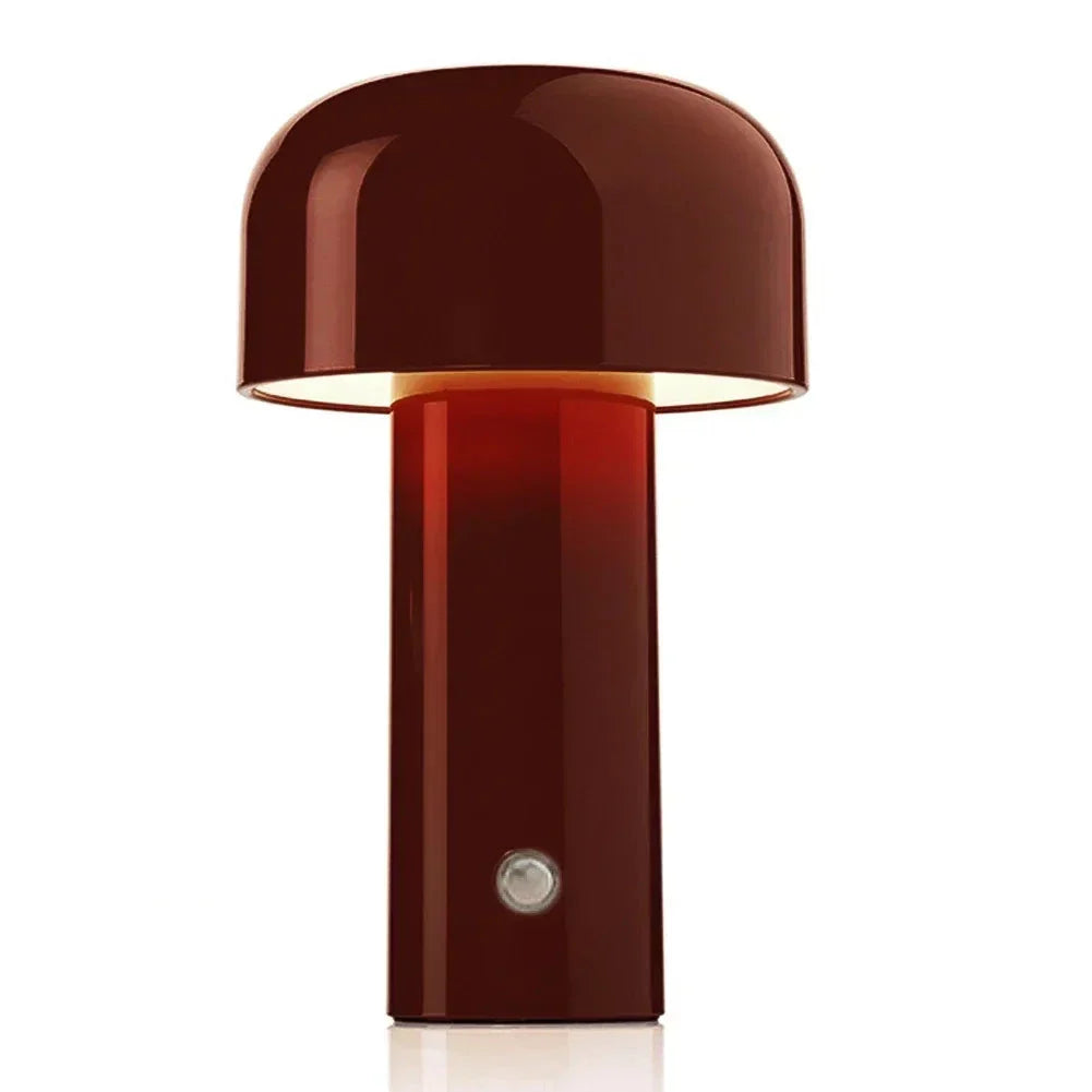 Lampe de chevet LED champignon design