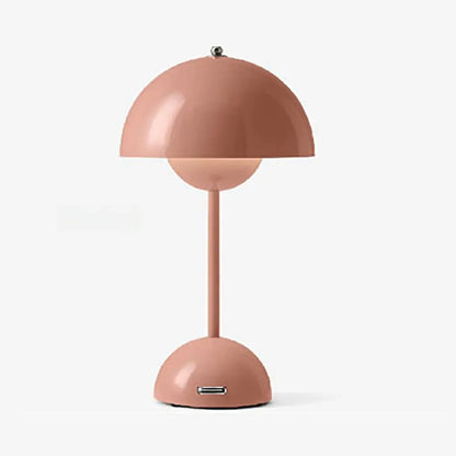 Lampe de table élégante à éclairage LED forme champignon