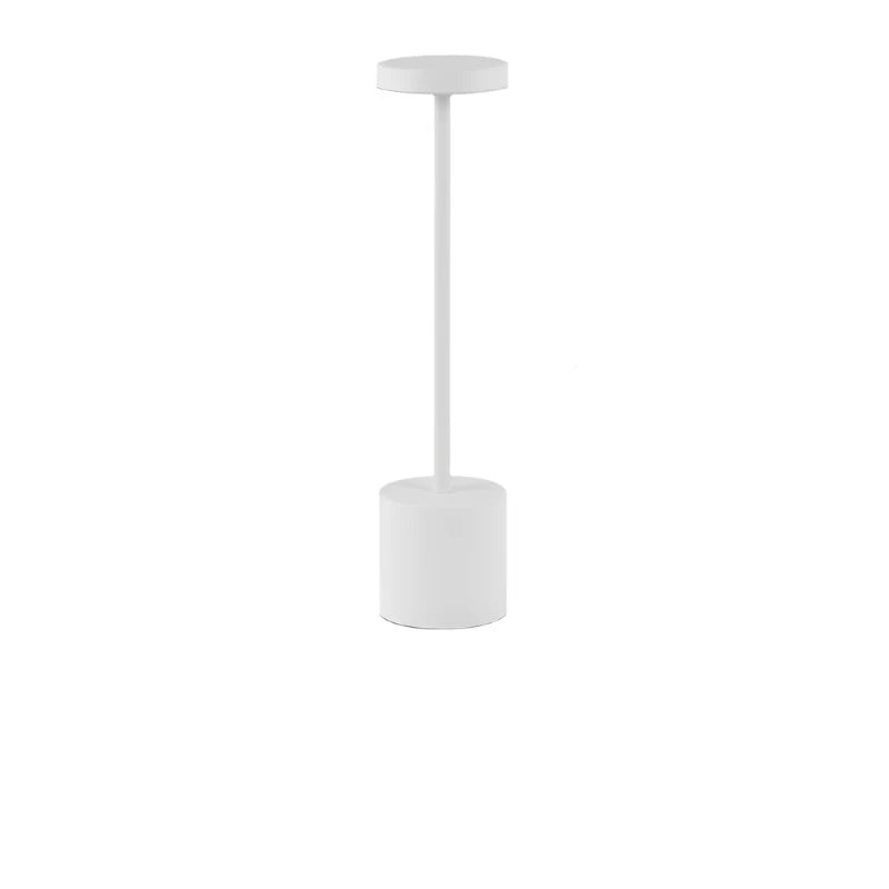 Elegant Cream White Desk Lamp