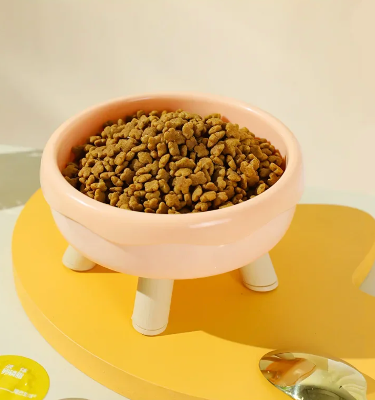 Round Pet Food Bowl
