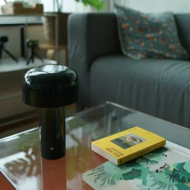 Lampe de chevet LED champignon design