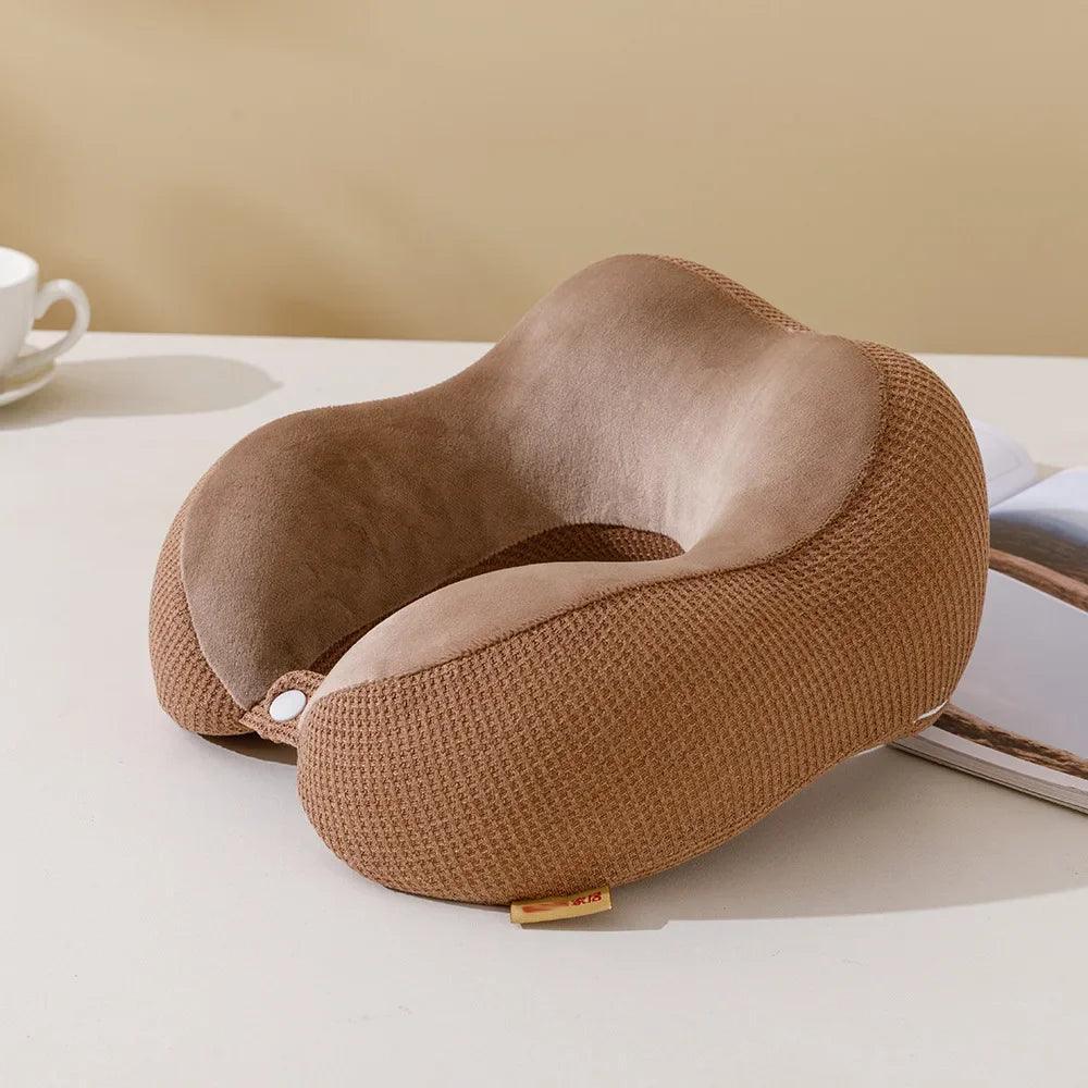 Coussin de voyage ergonomique à mémoire de forme