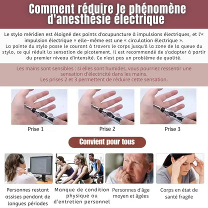 Electronic Acupuncture Pen for Natural Relief