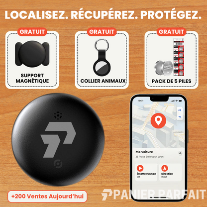 Traceur GPS moto sans fil compatible Android iOS