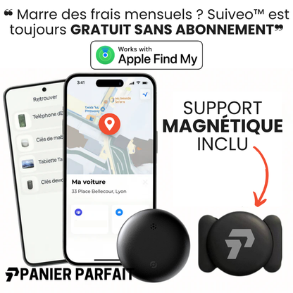 Traceur GPS sans abonnement compatible Android iOS
