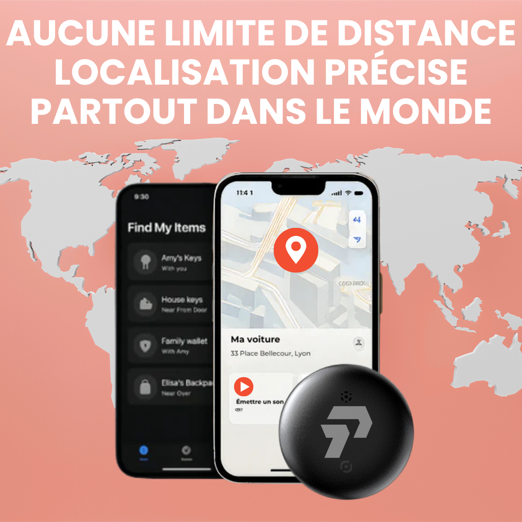 Traceur GPS moto sans fil compatible Android iOS