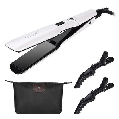 ThermoStyle™ – Ceramic Tourmaline Hair Straightener for Smooth & Shiny Hair