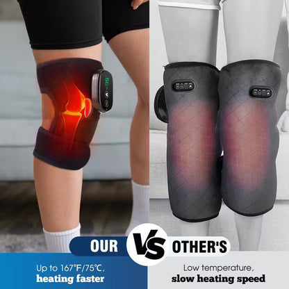 ThermaFlex™ – Heating Vibration Knee Brace for Knee, Elbow, and Shoulder