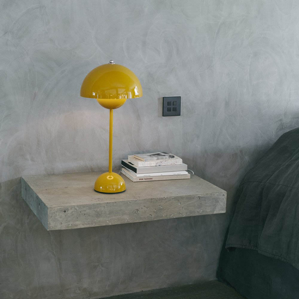 Portable LED Table Lamp Flowerpot