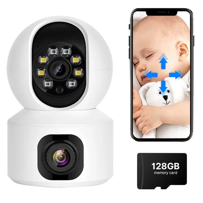 Babyphone connecté à vision 360°