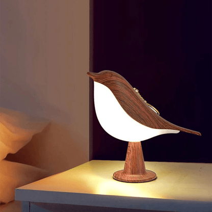 Elegant Table Lamp with Bird Design